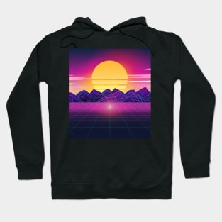 Classic Sunset Synthwave Hoodie